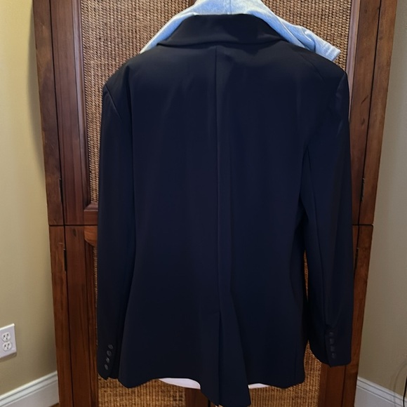 Veronica Beard Iconic Scuba Dickey Jacket in Navy with Grey Dickey Sz18 - Picture 10 of 15